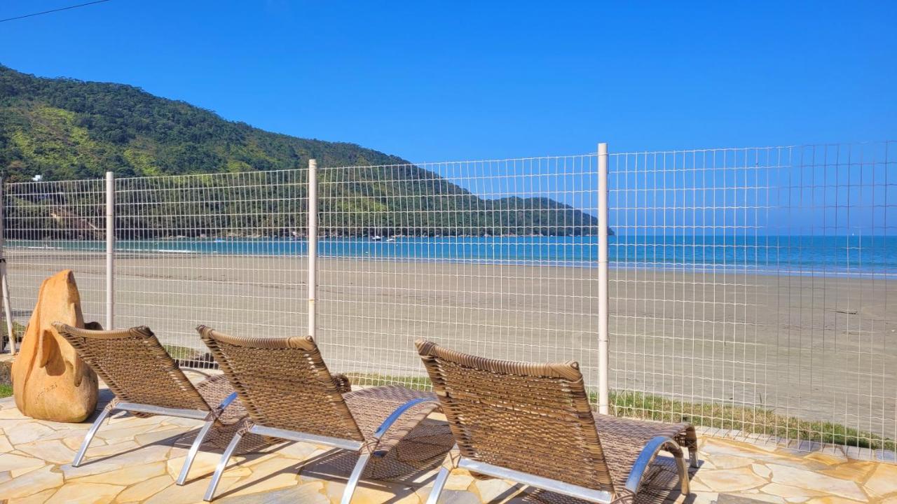 Pousada Areia E Mar Ubatuba Eksteriør billede